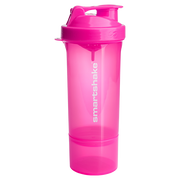 SmartShake Smart Shake Slim shaker bottle, Pink, NZ Supps