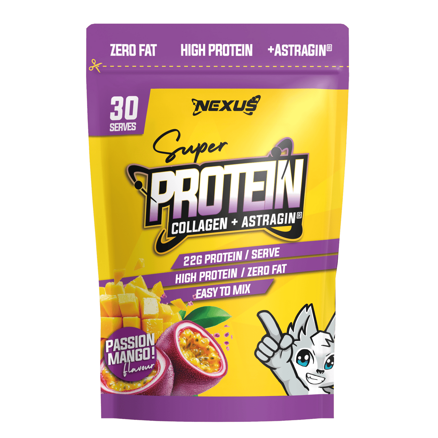 Nexus Super Protein, Mango Passion powder