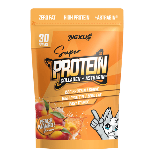 Nexus Super Protein, Peach Mango powder
