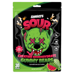 Swoleys Sour Creatine Gummy Bears, Watermelon