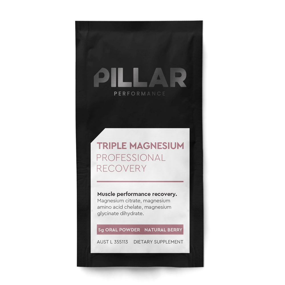 Pillar Performance Triple Magnesium Pouch, Berry powder