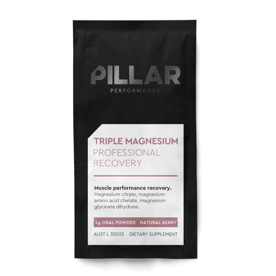 Pillar Performance Triple Magnesium Pouch, Berry powder