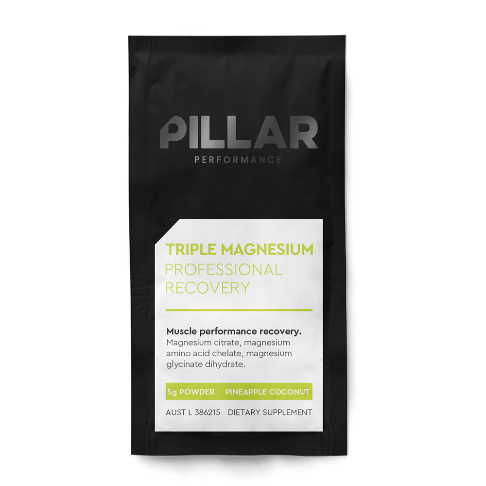 Pillar Performance Triple Magnesium Pouch, Pineapple Coconut powder