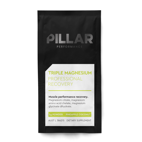 Pillar Performance Triple Magnesium Pouch, Pineapple Coconut powder
