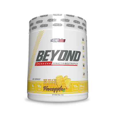 EHPlabs Beyond BCAA+EAA Fijian Pineapple front, 426g, NZ Supps