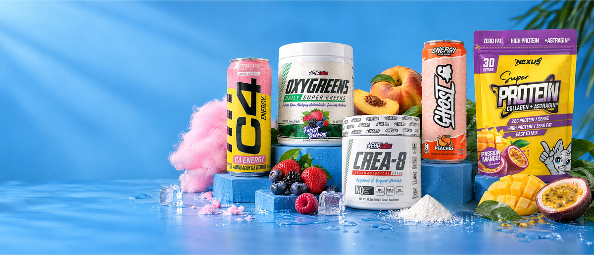 NZ Supps protein, pre-workout and creatine supplements