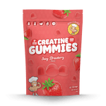 Macro Mike Creatine Gummies Juicy Strawberry 540g front