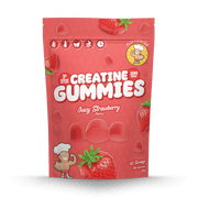Macro Mike Creatine Gummies Juicy Strawberry 540g front