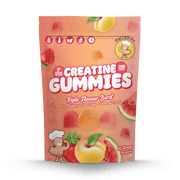 Macro Mike Creatine Gummies Triple Flavour Burst 540g front