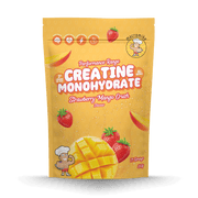 Macro Mike Creatine Monohydrate Strawberry Mango Crush 250g front