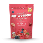 Macro Mike Pre-Workout Mixed Berry Soda 250g front