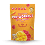 Macro Mike Pre-Workout Raspberry Mango Tango 250g front