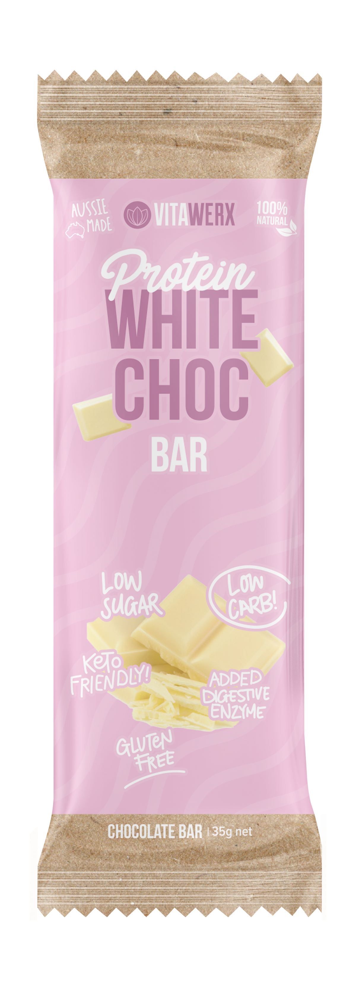 Vitawerx Bar, Classic White Choc