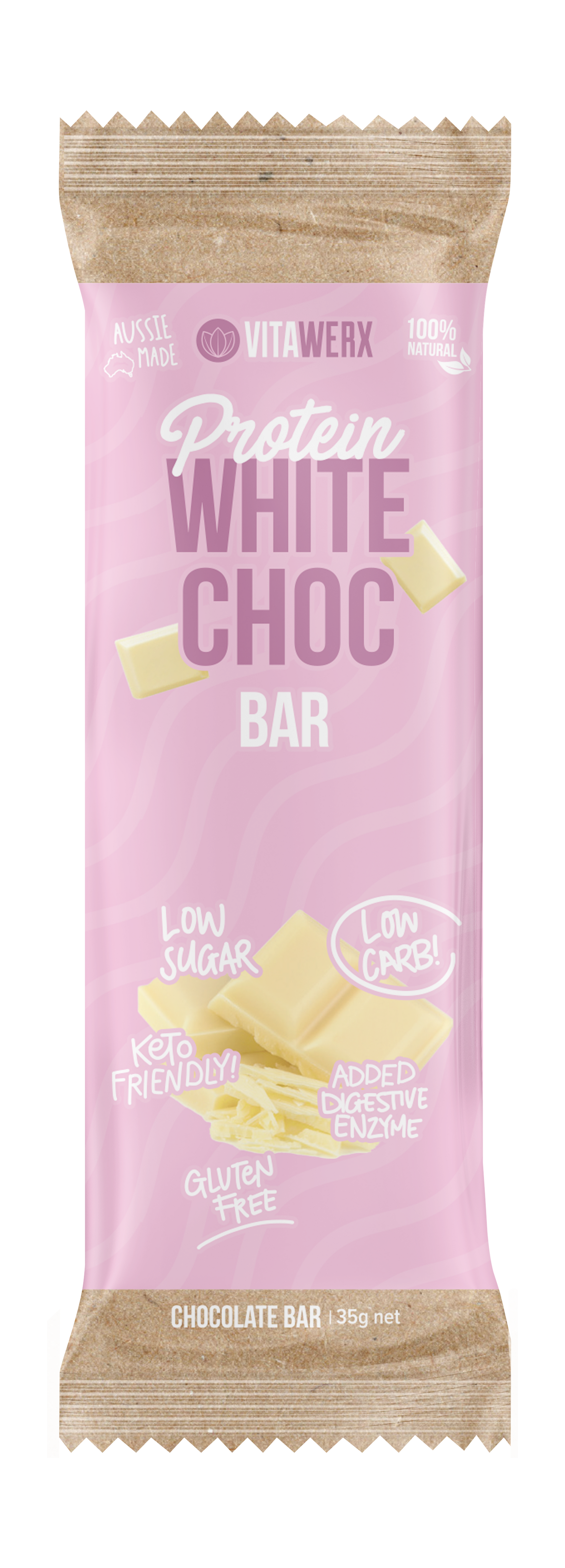 Vitawerx Bar, Classic White Choc