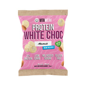 Vitawerx Protein White Chocolate Coated Almonds protein powder, front of pack, 60g, NZ Supps