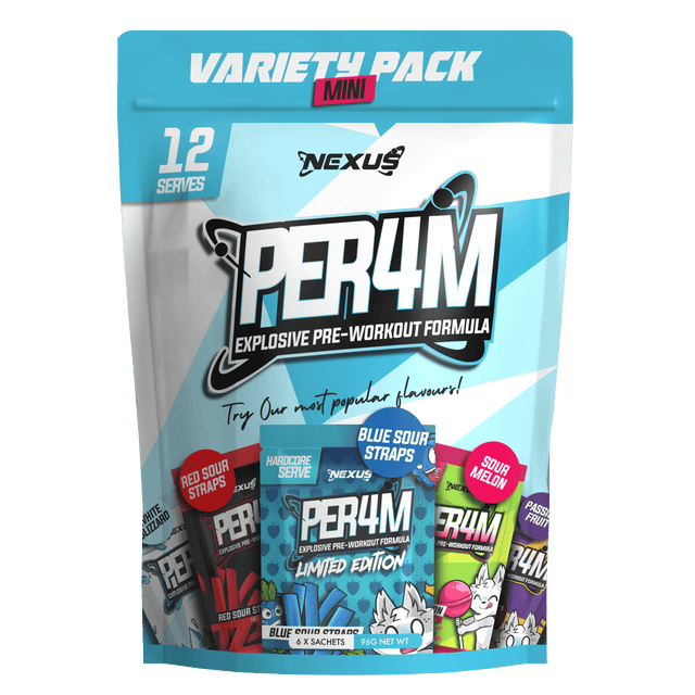 Nexus PER4M Mini Variety Pack powder