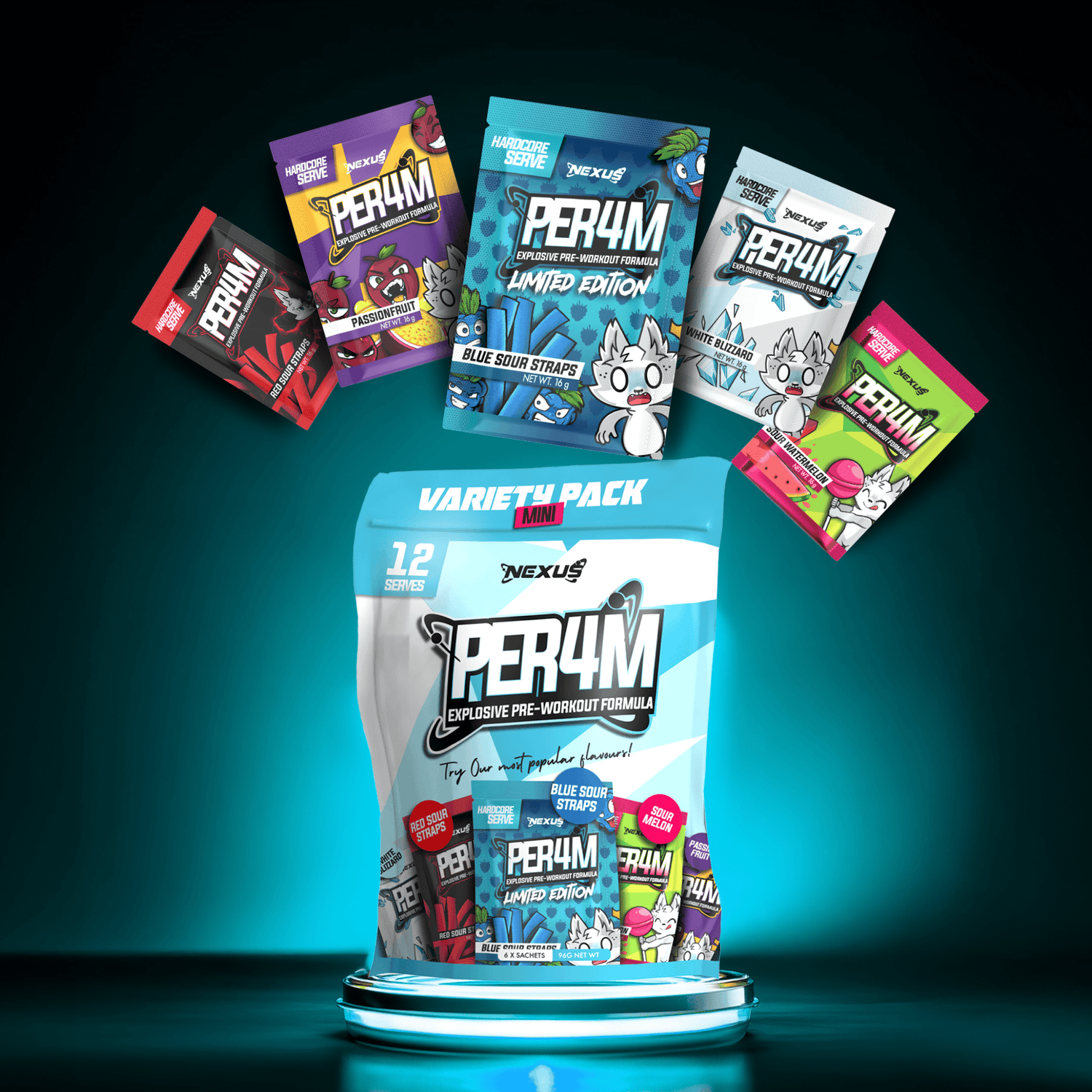Nexus PER4M Mini Variety Pack