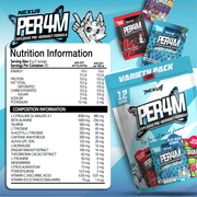 Nexus PER4M Mini Variety Pack — pack (3)