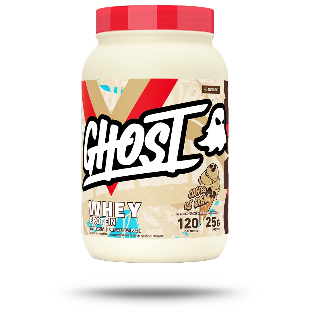 Ghost Whey Coffee Ice Cream front of pack