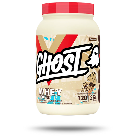 Ghost Whey Coffee Ice Cream front of pack
