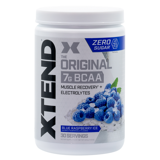 Xtend, Blue Raspberry Ice powder