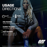 GAT Sport Carbotein usage directions pre during and post training