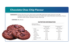 Smart Protein Bar 12-Pack Smart Bar - Chocolate Choc Chip, 720g (12 Serves) - nutrition information