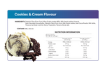 Smart Protein Bar 12-Pack Smart Bar - Cookies N Cream, 720g (12 Serves) - nutrition information