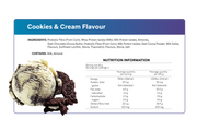 Smart Protein Bar 12-Pack Smart Bar - Cookies N Cream, 720g (12 Serves) - nutrition information