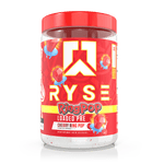 Ryse Loaded Pre Workout, Ring Pop Cherry powder