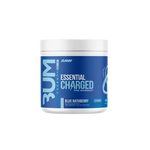 CBUM Essentials Charged, Blue Rathberry powder