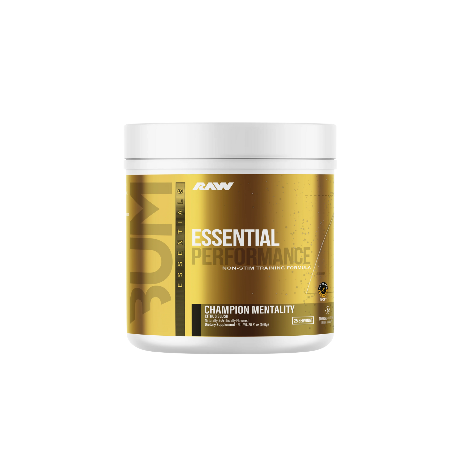 Raw Nutrition Essential Performance, Champion Mentality powder