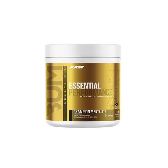 Raw Nutrition Essential Performance, Champion Mentality powder