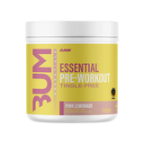 Raw Nutrition Essential Tingle Free Pre workout, Pink Lemonade powder