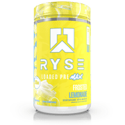 Ryse Loaded Pre Max, Frosted Lemonade powder