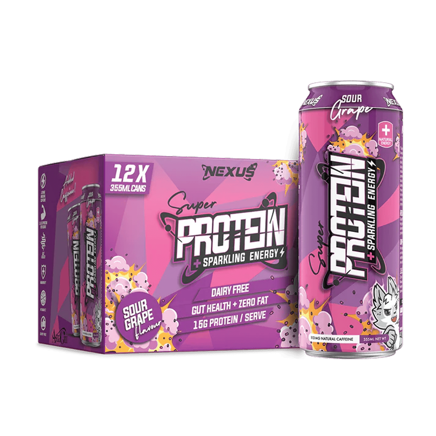 Nexus Super Protein Sparkling Energy