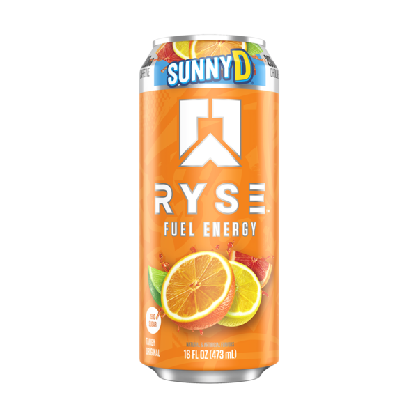 Ryse Fuel Energy SunnyD Tangy Original 12 pack