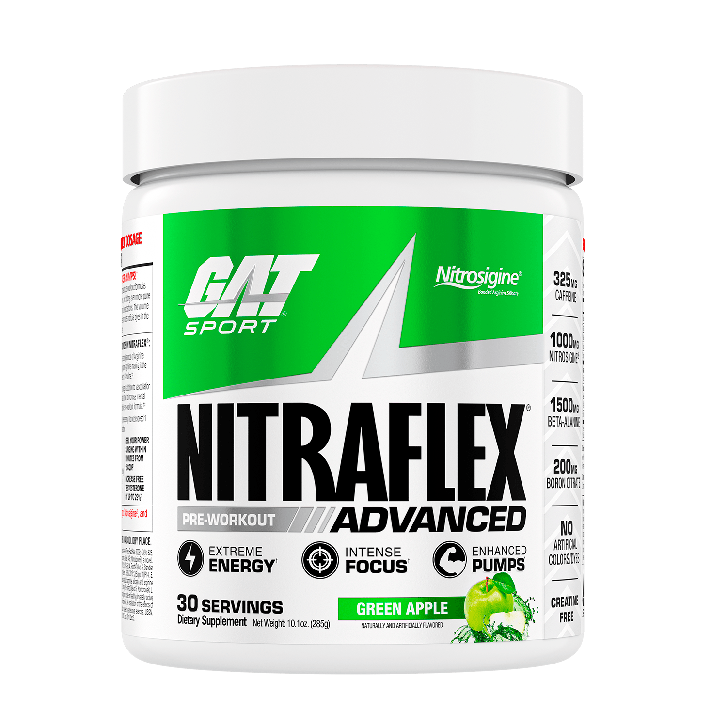 GAT Sport Nitraflex, Green Apple powder
