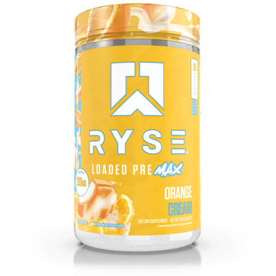 Ryse Loaded Pre Max, Orange Cream powder