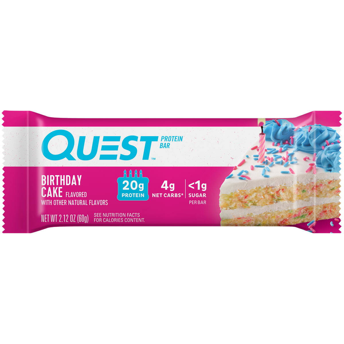 Quest Bar Birthday Cake