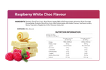 Smart Protein Bar 12-Pack Smart Bar - Raspberry White Chocolate, 720g (12 Serves) - nutrition information