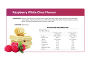 Smart Protein Bar 12-Pack Smart Bar - Raspberry White Chocolate, 720g (12 Serves) - nutrition information