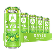 Ryse Fuel Energy Drink, Green Apple ready-to-drink