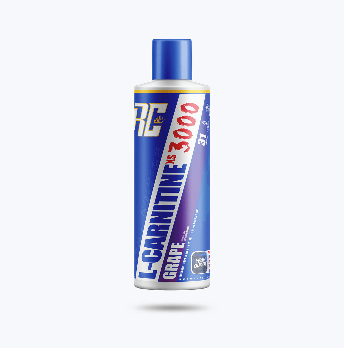 Ronnie Coleman L-Carnitine XS 3000 Grape front of pack