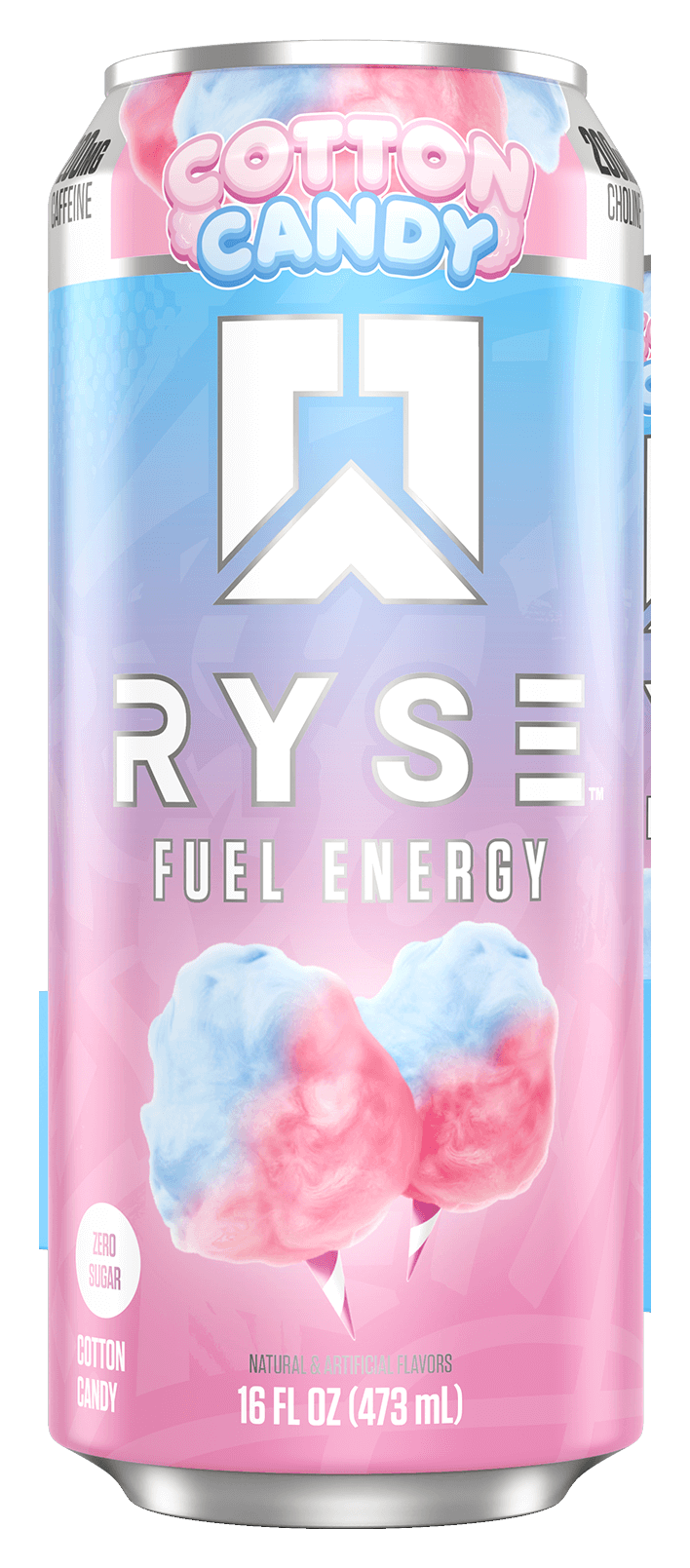 Ryse Fuel Energy Drink Cotton Candy 473ml can