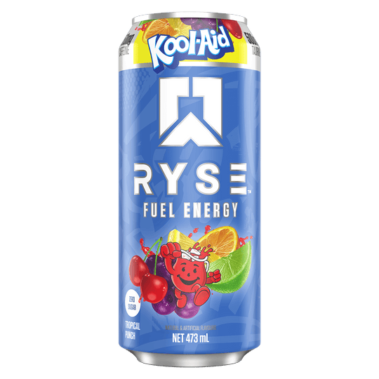 Ryse Fuel Energy Kool-Aid Tropical Punch 473ml can
