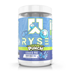 Ryse Loaded Pre Workout, Sour Punch Blue Raz powder