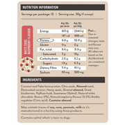 Vitawerx Bircher Museli, White Chocolate Raspberry